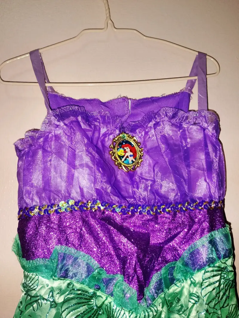 Disfraz de sirena infantil 2-4 años - 2