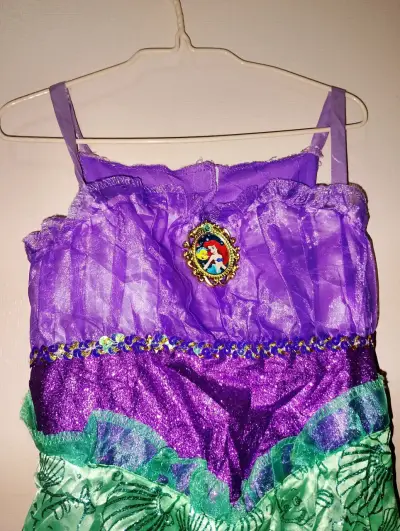 Disfraz de sirena infantil 2-4 años - miniatura 2
