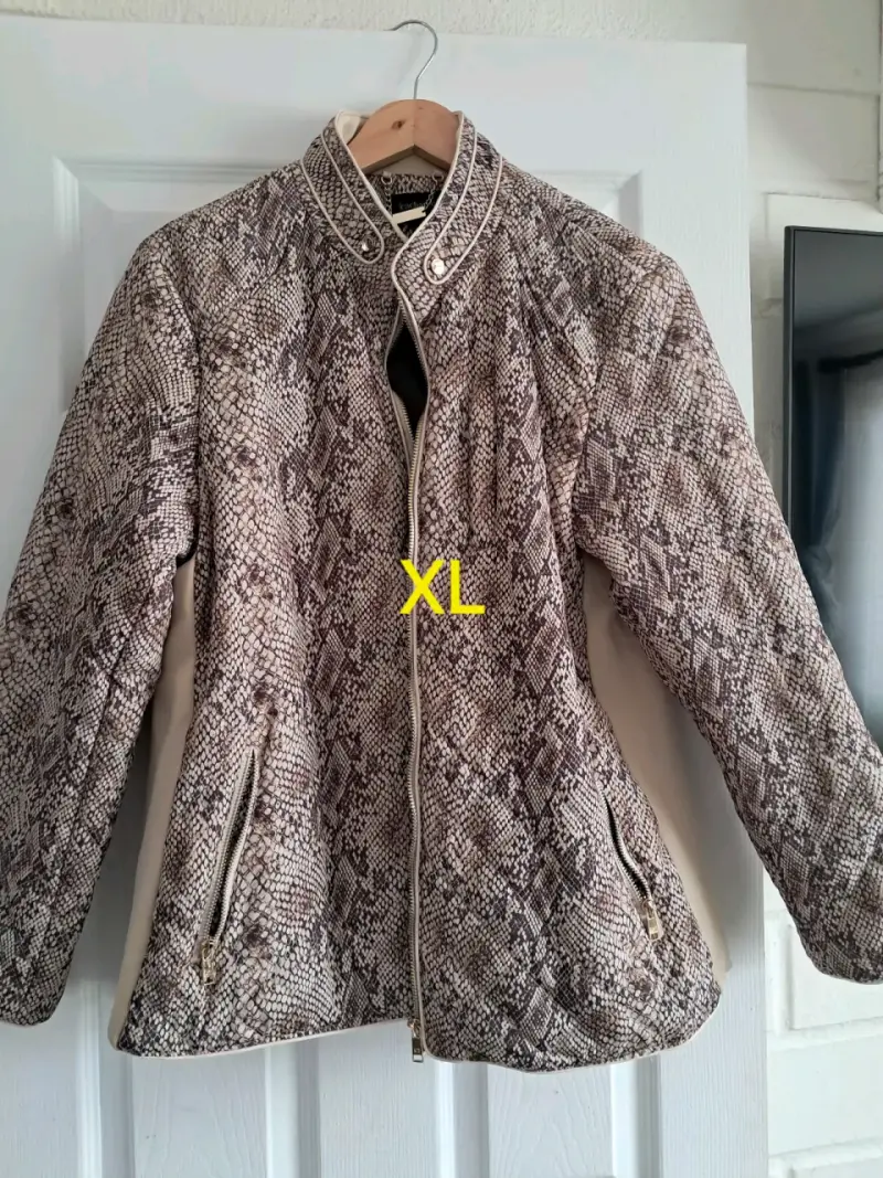 Chaqueta print serpiente - 1