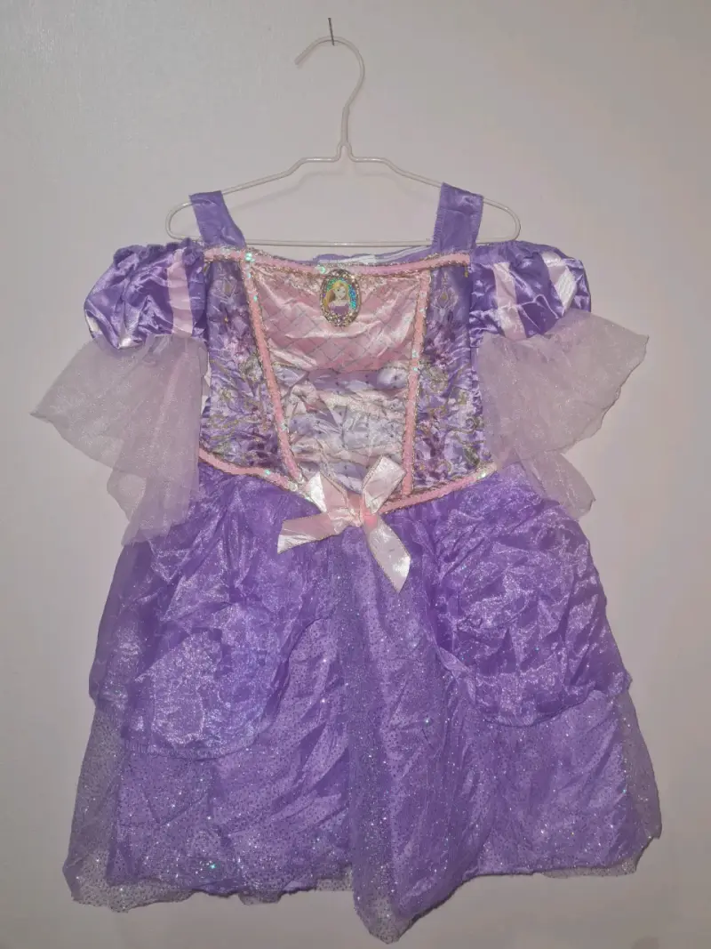 Disfraz Rapunzel 4-5 años Nuevo - 1