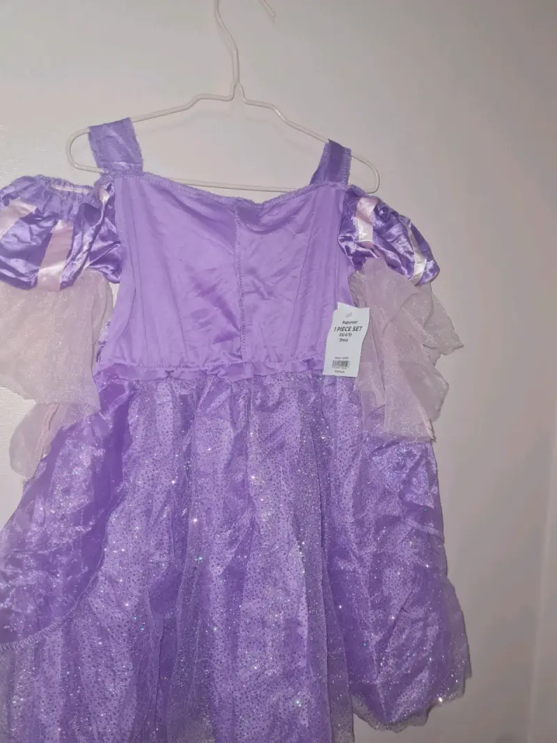 Disfraz Rapunzel 4-5 años Nuevo - 5