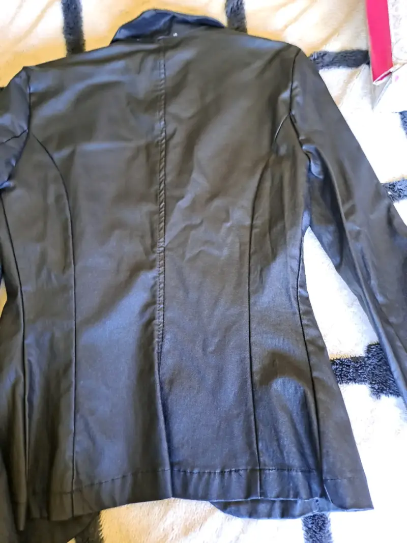 Blazer cuerina - 1