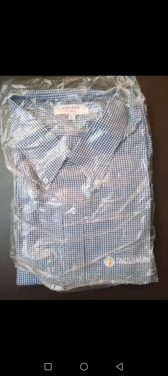 Camisa blanca manga larga nueva - 2