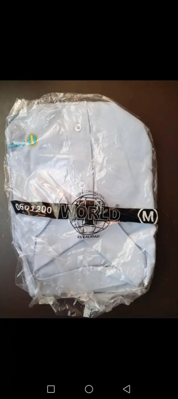Camisa blanca manga larga nueva - 3