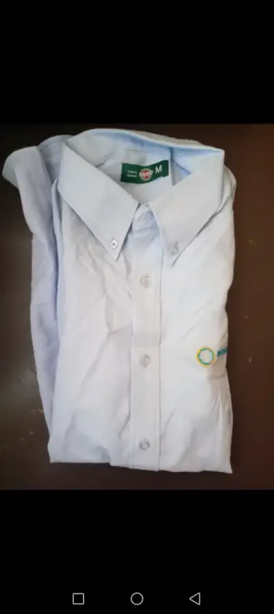 Camisa blanca manga larga nueva - miniatura 4