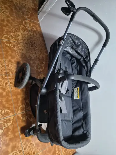 Coche de bebé Infanti gris - miniatura 2