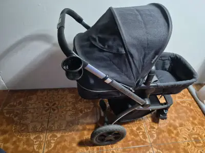 Coche de bebé Infanti gris - miniatura 3
