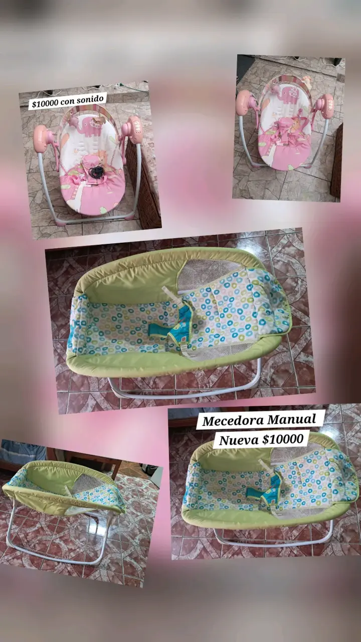 Coche bebe KidsCool rosado - 2