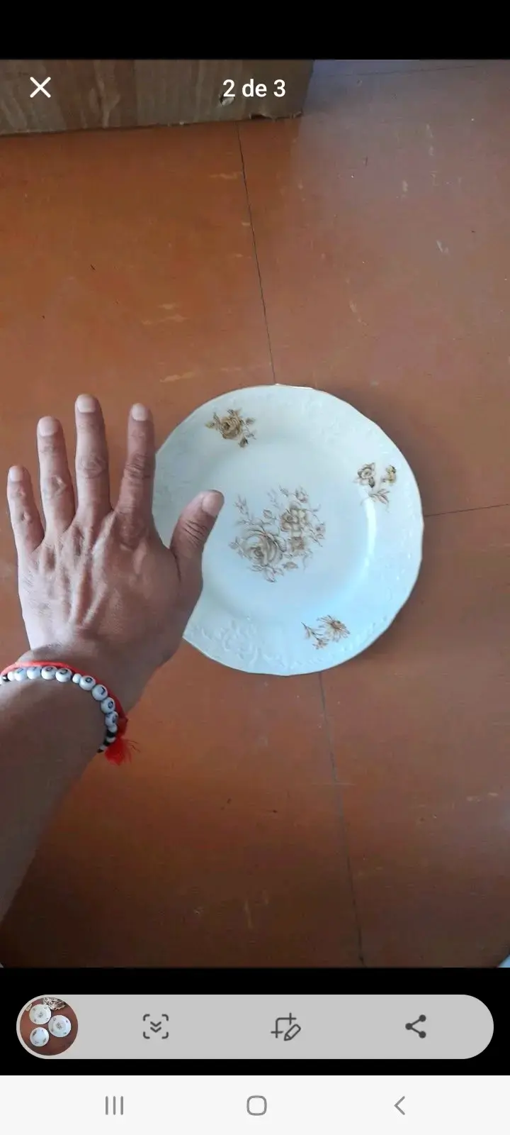 Platos porcelana Czechoslovakia - 2