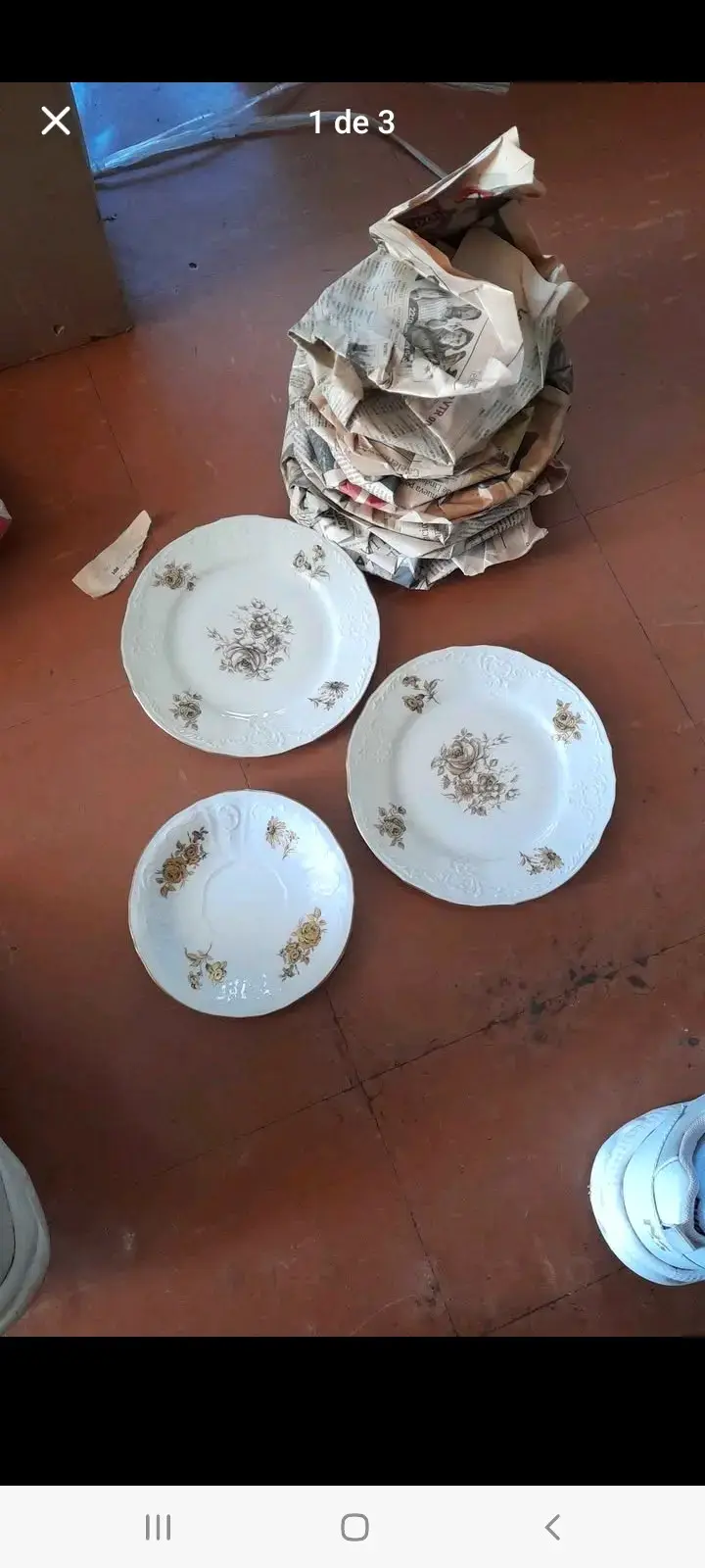 Platos porcelana Czechoslovakia - 3