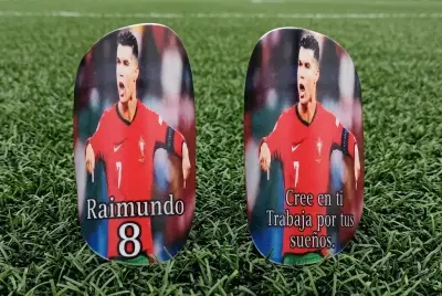 Canilleras personalizadas Juventus - miniatura 3