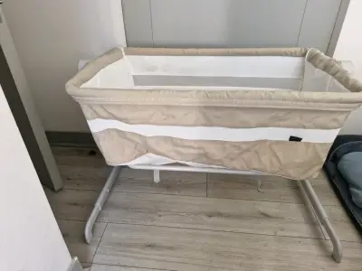 Cuna colecho beige marca bcx - miniatura 4