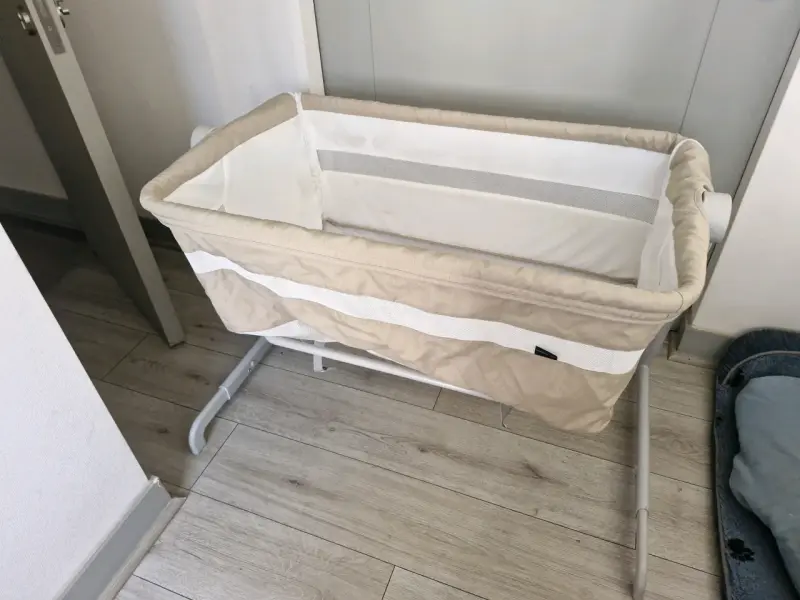Cuna colecho beige marca bcx - 5