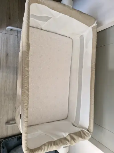 Cuna colecho beige marca bcx - miniatura 6