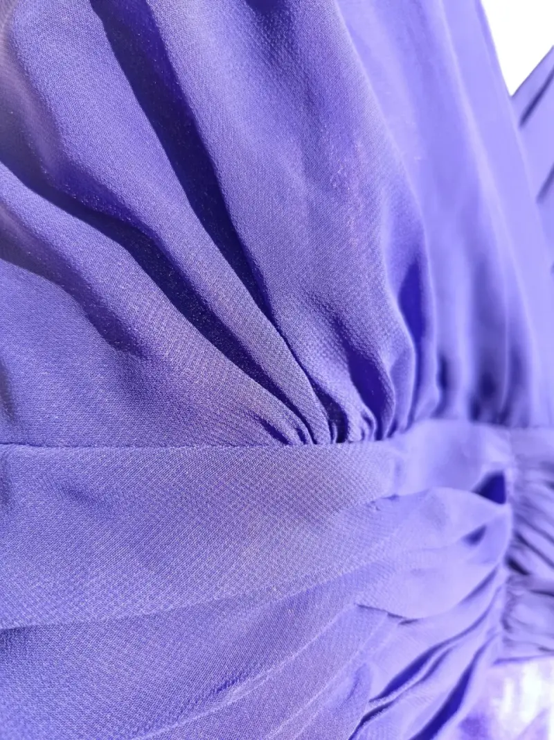Vestido azul elegante - 4