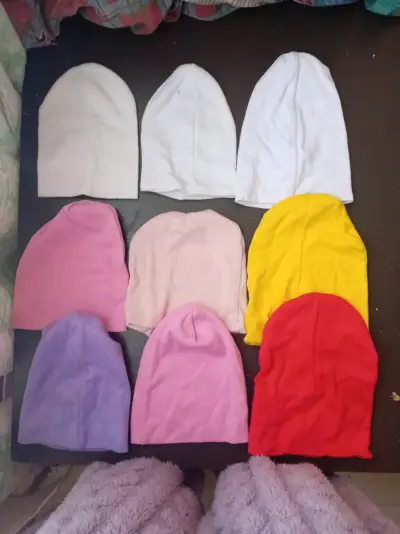 Set de gorros de bebé variados - miniatura 5