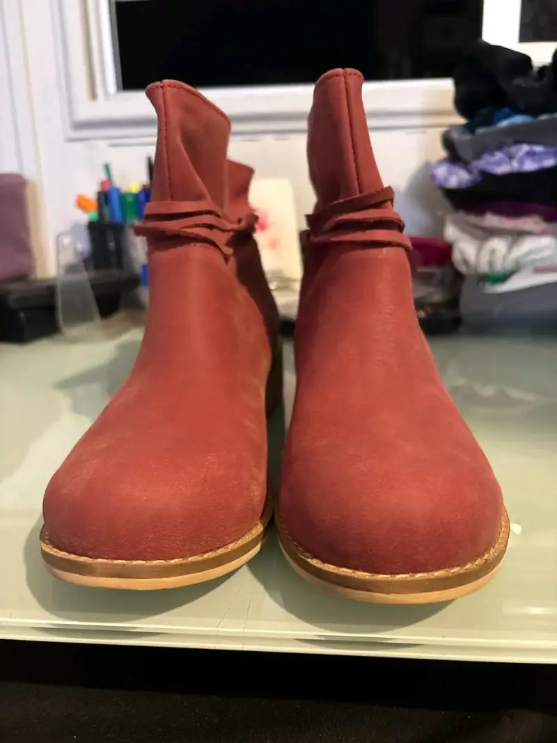 Botines Pao Pecados color frambueza - 3