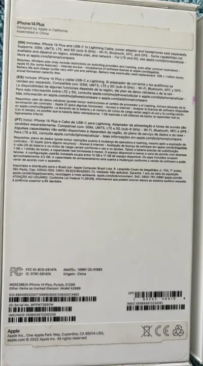 iPhone 14 Plus de 512 GB en caja original - miniatura 4