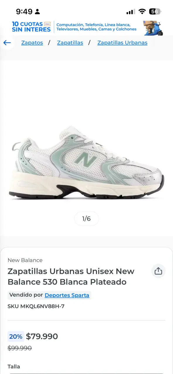 Zapatillas deportivas NEW BALANCE 530 unisex - 5