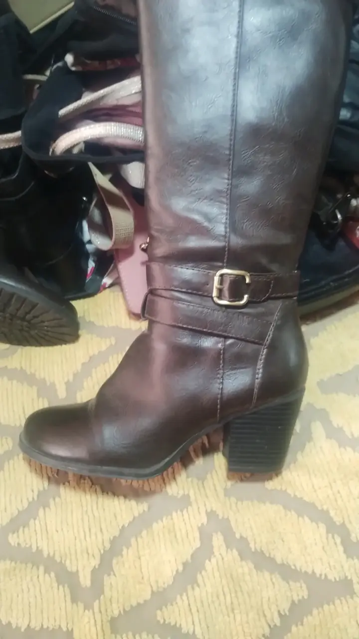 Botas color negro 36 ,botas color marrón 36 - 1