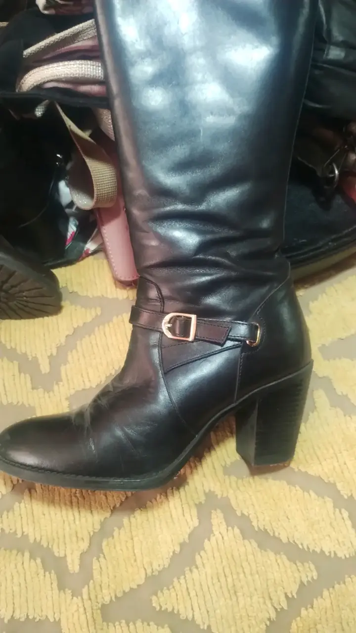 Botas color negro 36 ,botas color marrón 36 - 2