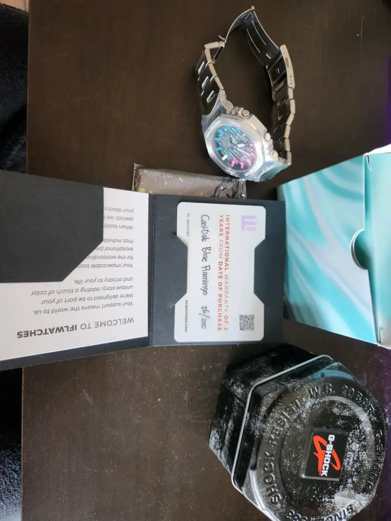 Reloj G-SHOCK blue flamingo - 2