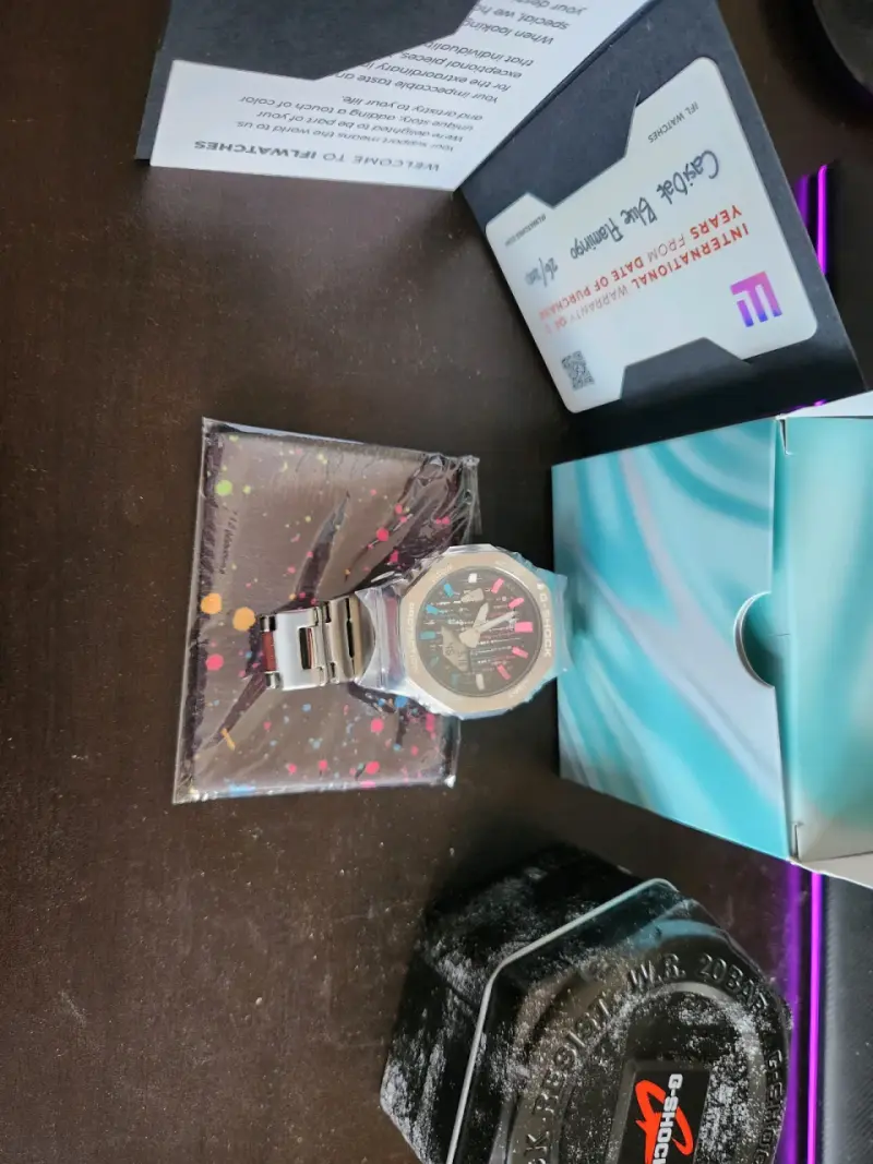 Reloj G-SHOCK blue flamingo - 4