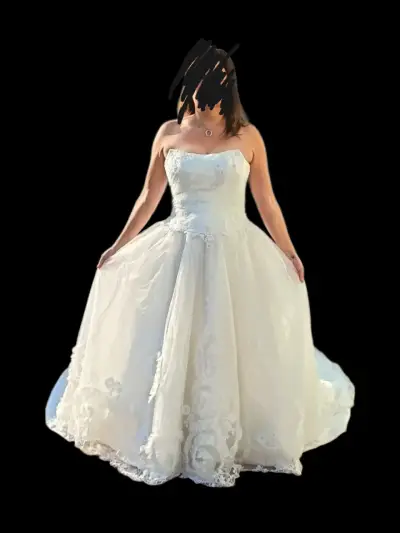 Vestido de novia elegante - miniatura 2