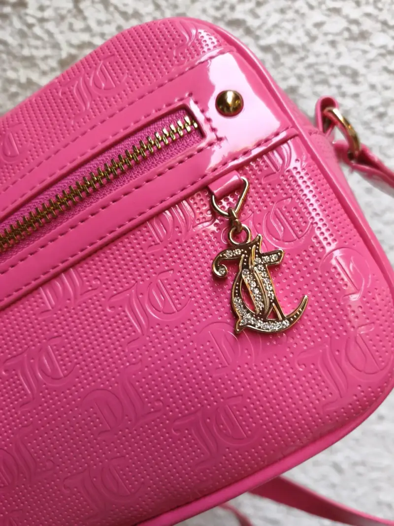 Cartera cruzada rosada brillante - 2