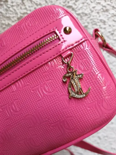 Cartera cruzada rosada brillante - miniatura 2