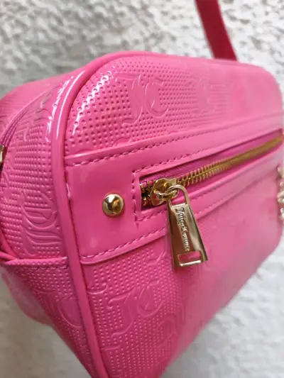 Cartera cruzada rosada brillante - miniatura 3