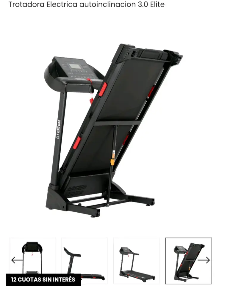 Trotadora eléctrica inclinable Basko Fitness - 2