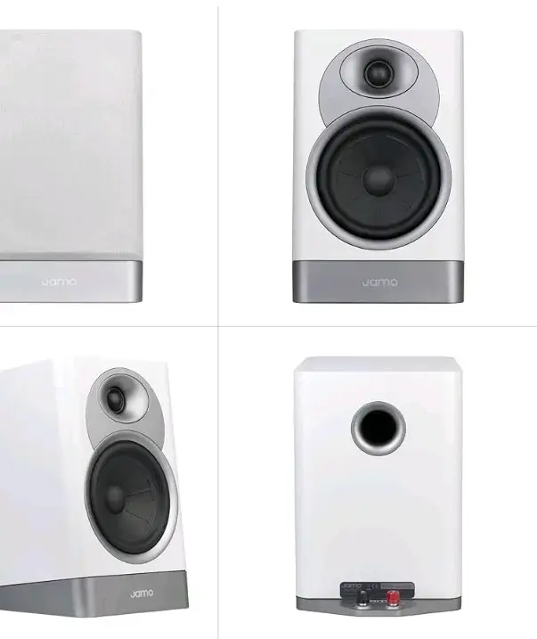 Parlantes de estantería blancos Jamo S7-15 - 4