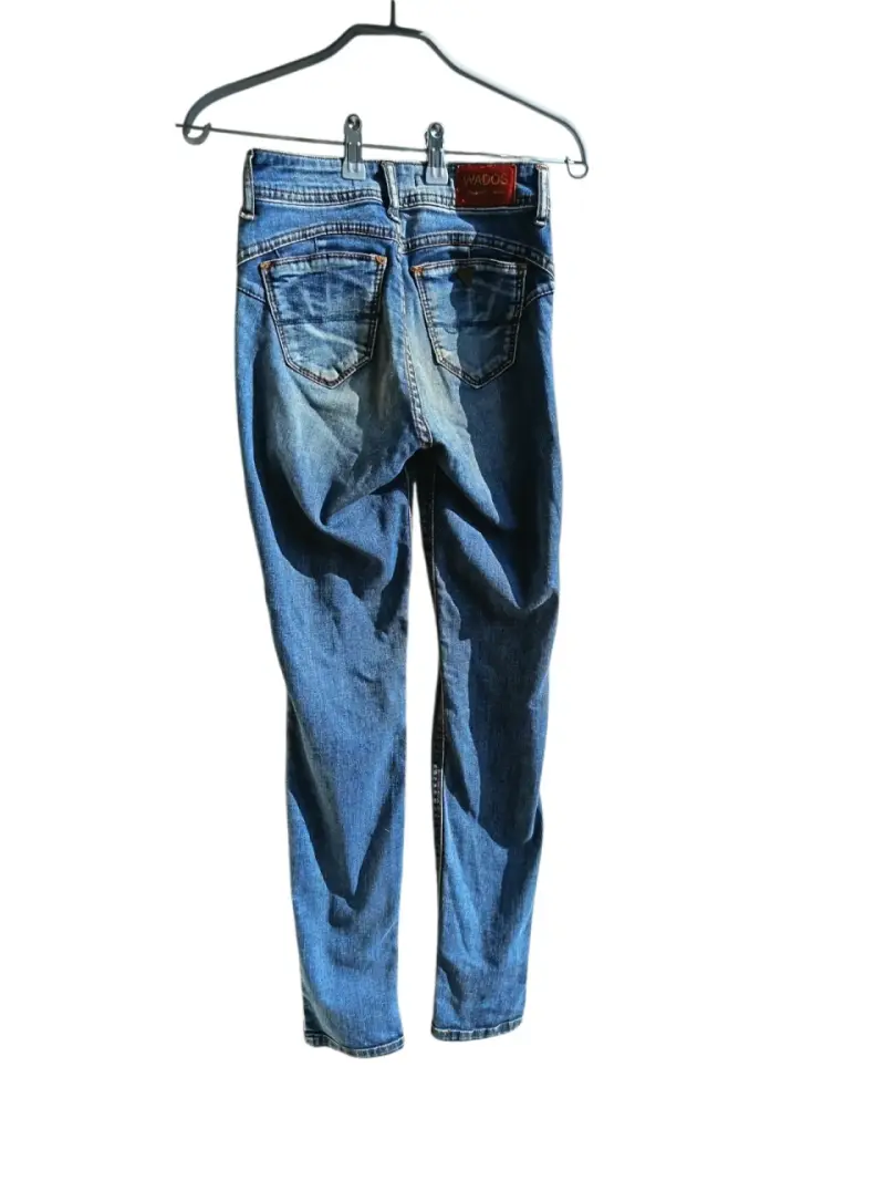 Jeans azul para mujer - 2