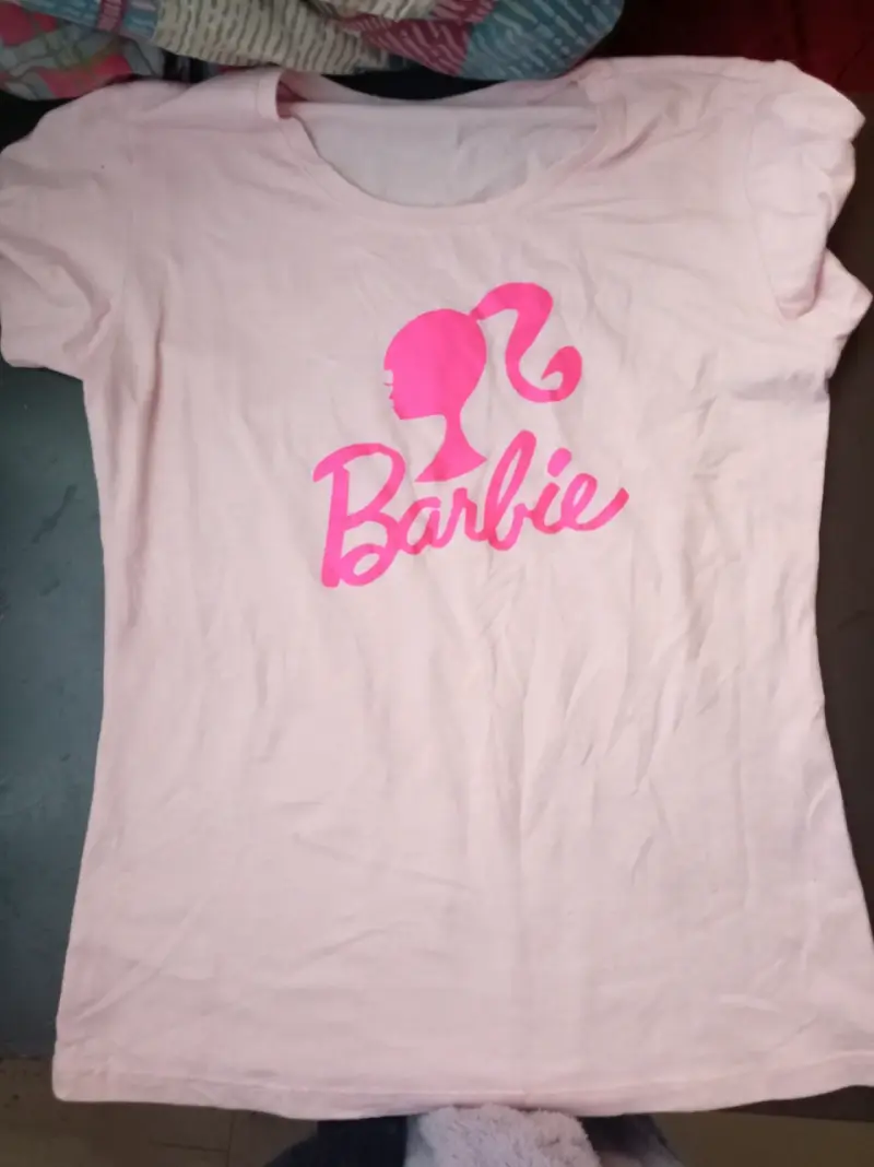 Polera roja Mickey y Pluto.. paw patrol y barbie - 2