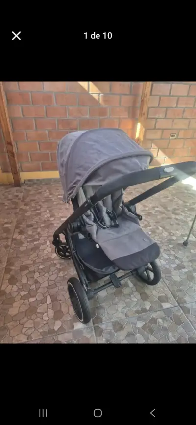 Coche de bebé gris Marca Cybex modelo Balios S - miniatura 1