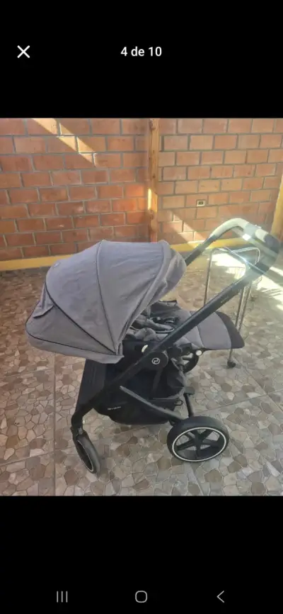 Coche de bebé gris Marca Cybex modelo Balios S - miniatura 4