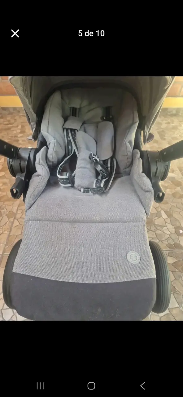 Coche de bebé gris Marca Cybex modelo Balios S - 5