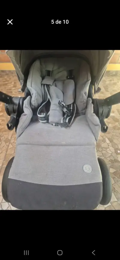 Coche de bebé gris Marca Cybex modelo Balios S - miniatura 5