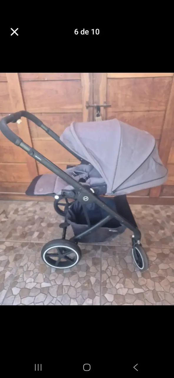 Coche de bebé gris Marca Cybex modelo Balios S - 6