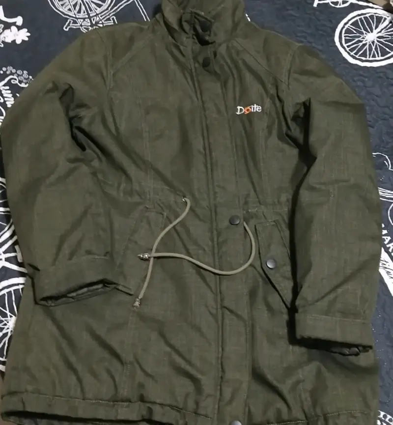 Parka verde Doite