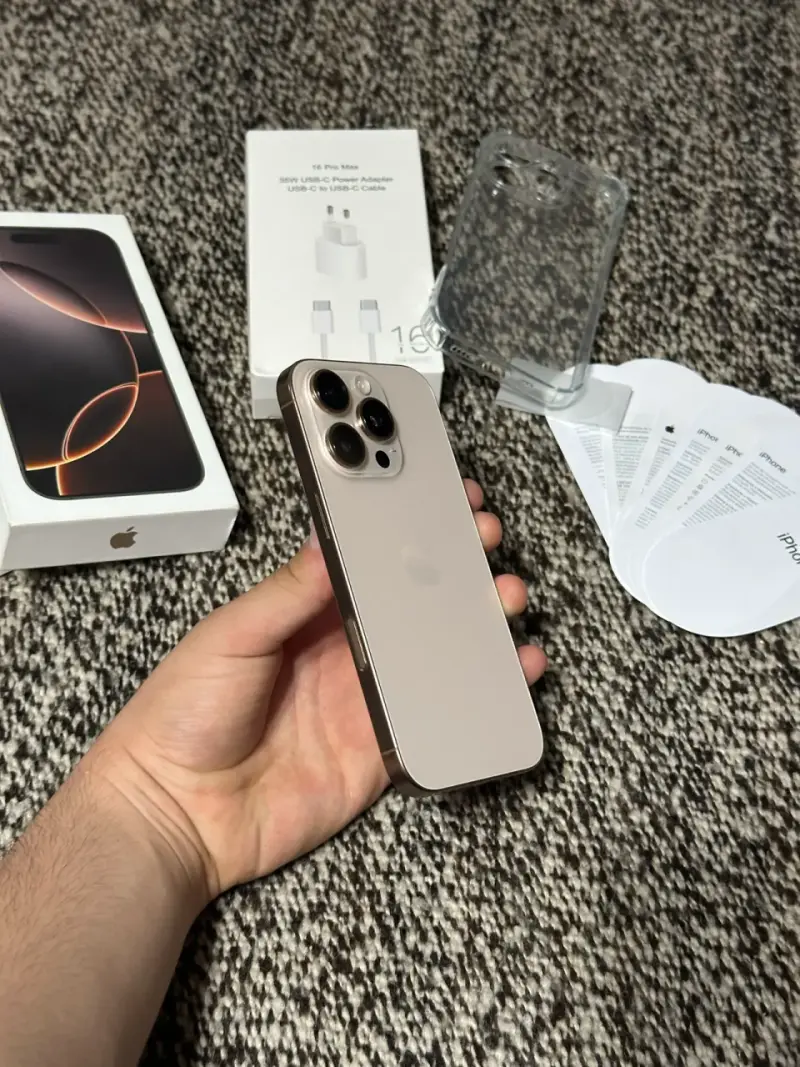 iPhone 16 Pro dorado, 128GB, 90%🔋 - 2