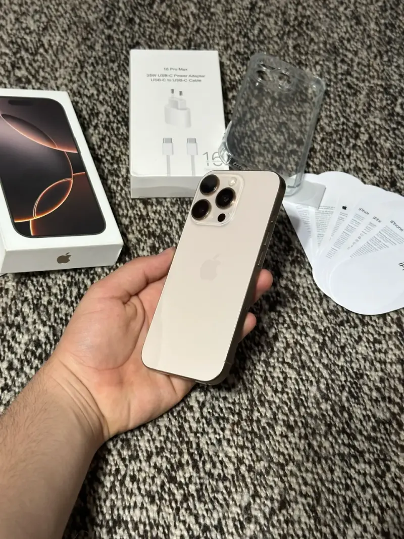 iPhone 16 Pro dorado, 128GB, 90%🔋 - 3