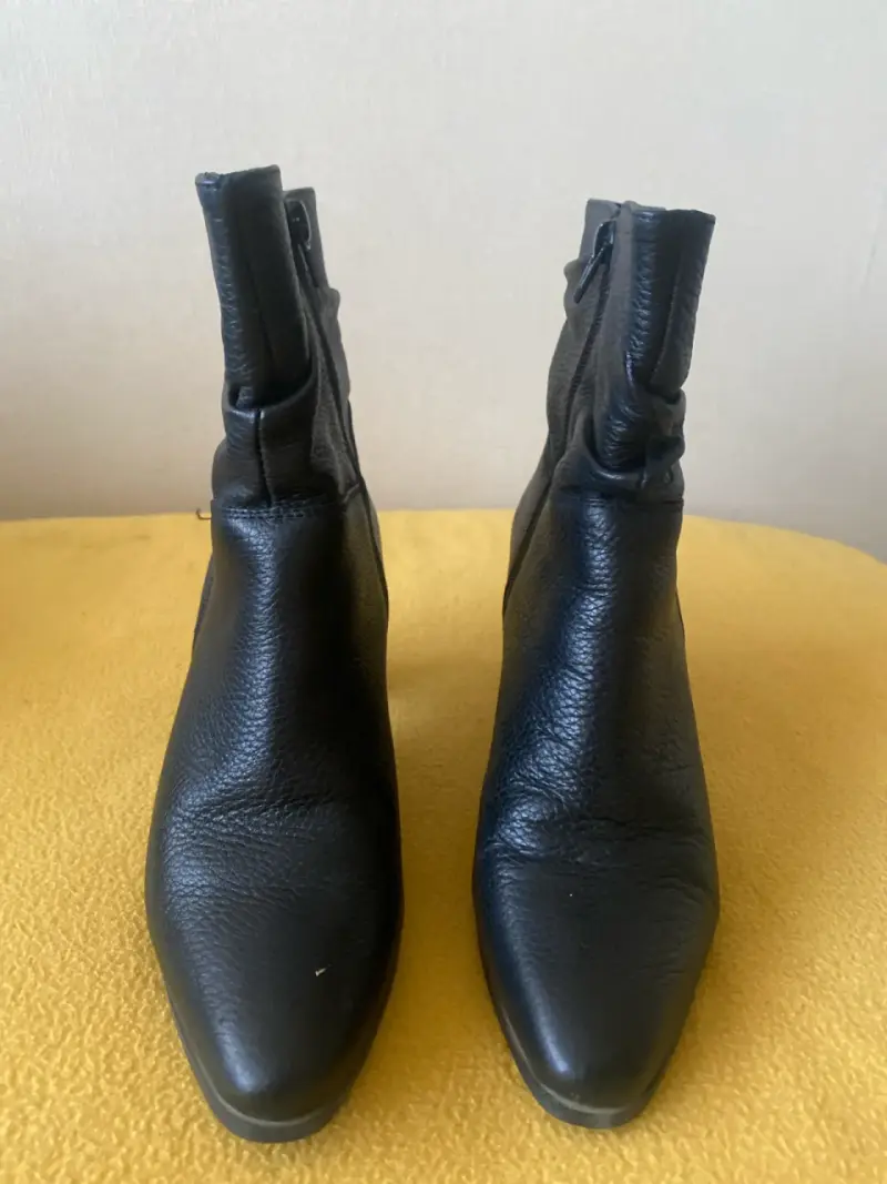 Botines negros de tacón alto - 3