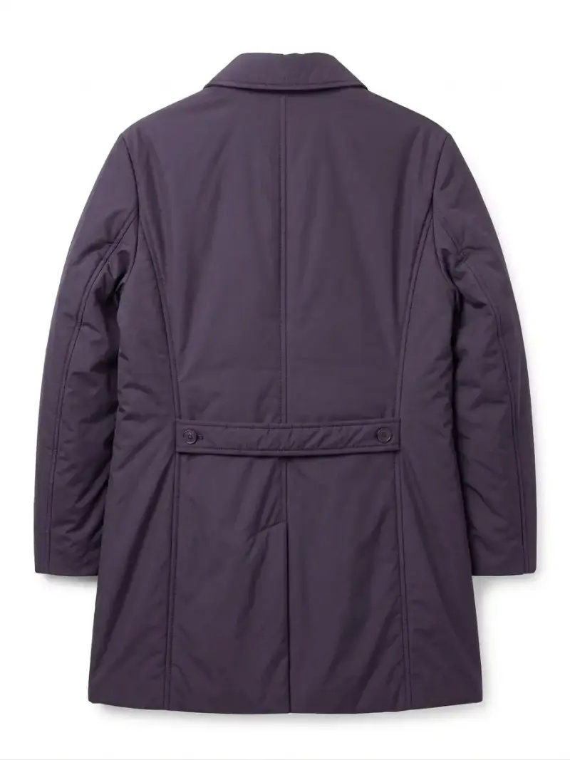 Abrigo morado para mujer - 2