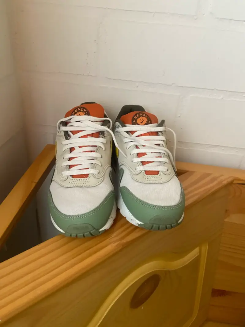 Zapatillas deportivas verde y blanco - 3