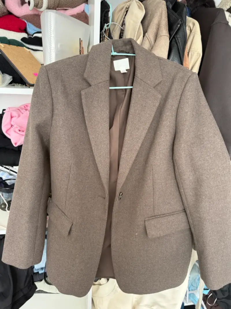 Blazer marrón HYM - 1