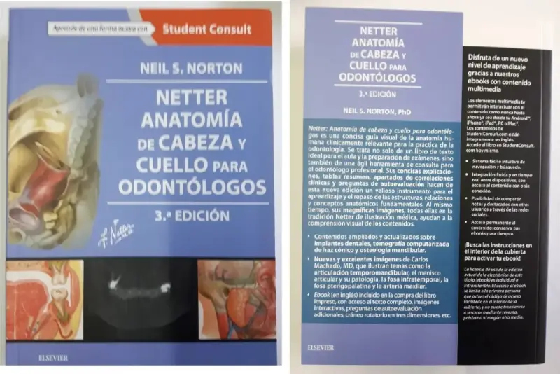 Libro Netter Cabeza cuello 3ed - 1