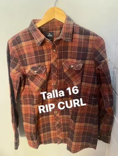 Camisa a cuadros Rip Curl - miniatura 3