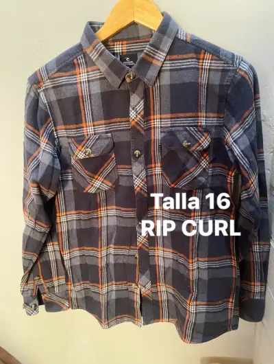 Camisa a cuadros Rip Curl - miniatura 3